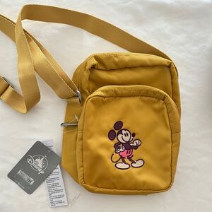 Vibrant Yellow Crossbody Bag